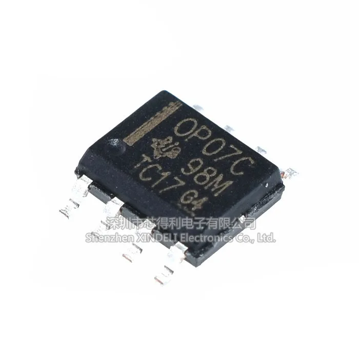 

New original OP07 OP07C OP07CDR SOP8 operational amplifier low noise bipolar op amp