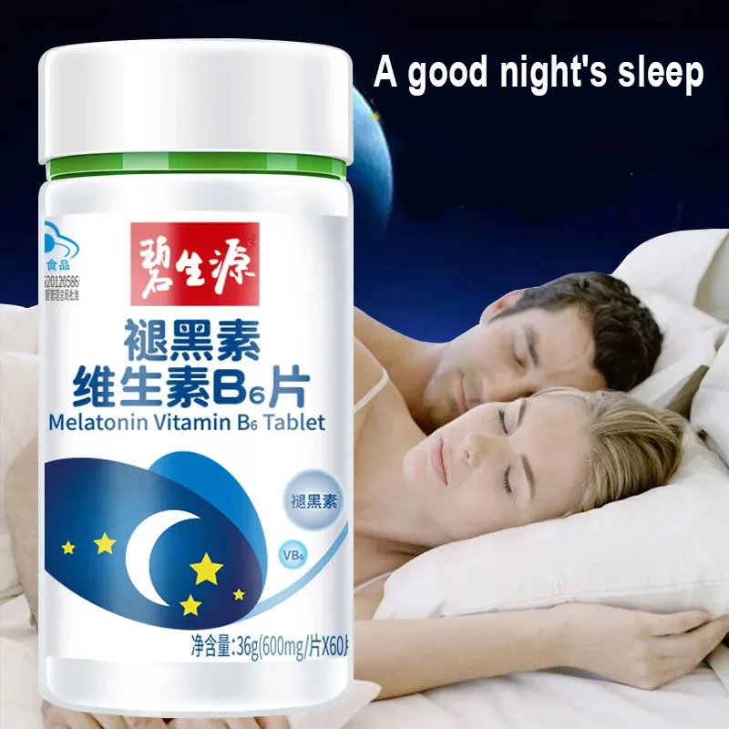 

Help to improve night sleep, help rapid dissolution, promote relaxation and health, and increase sleep quality melatonin 60caps