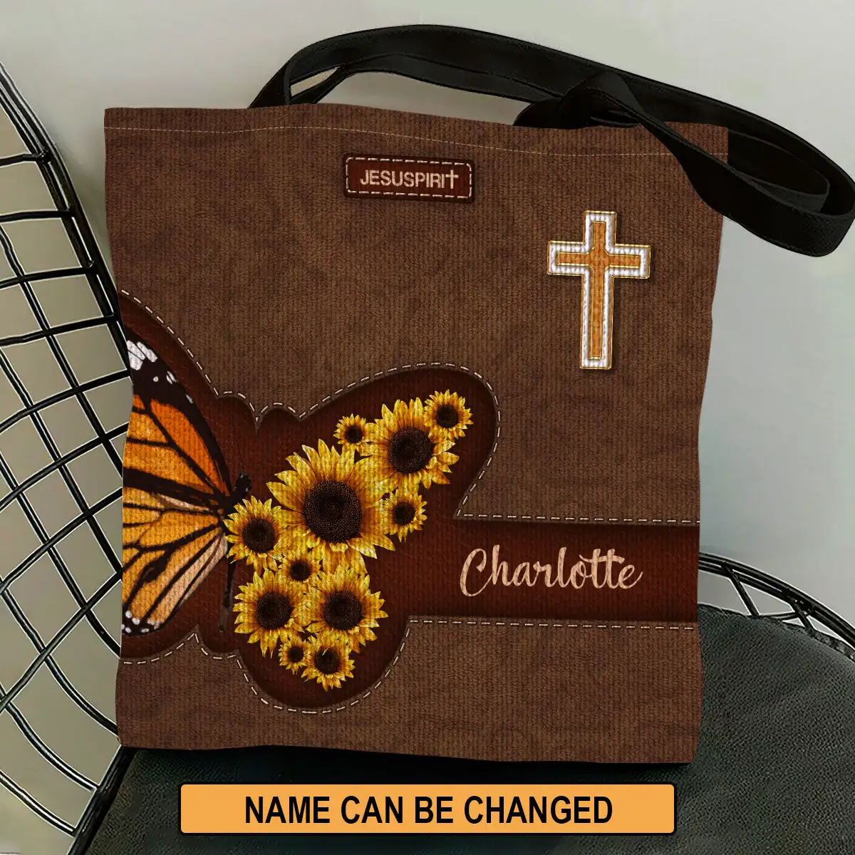 

Дизайнерская сумка-тоут через плечо с изображением бабочки подсолнуха, портативные пляжные сумки для покупок на ремне, повседневные вместительные сумки, сумки