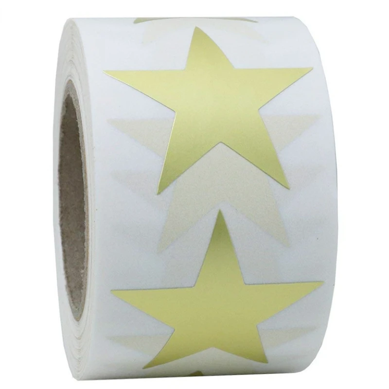 

100-500 шт., наклейки в виде звезд