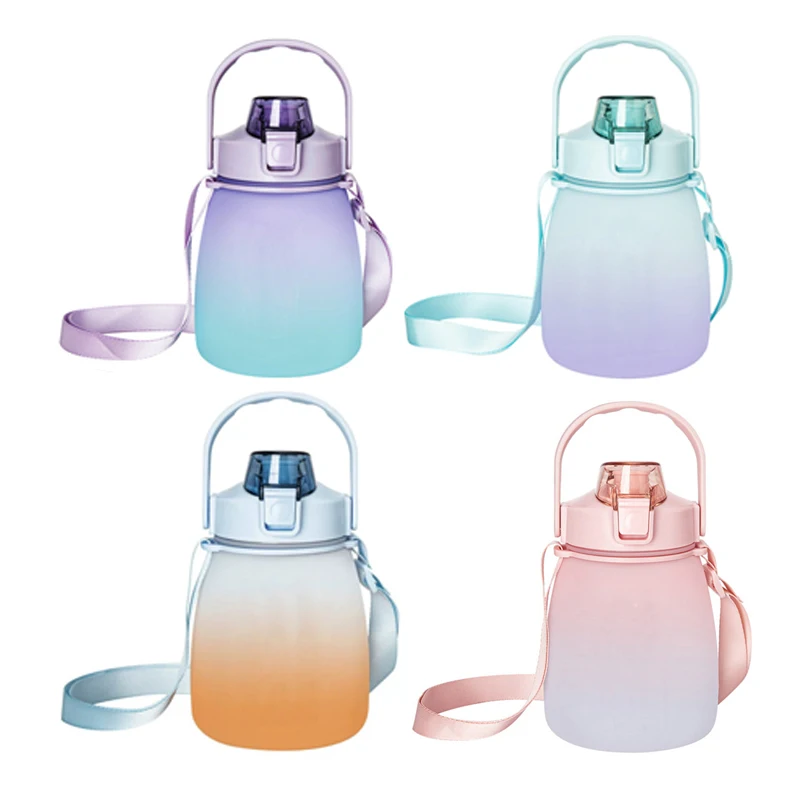 Большая чашка для пудинга большая градиентная Студенческая портативная