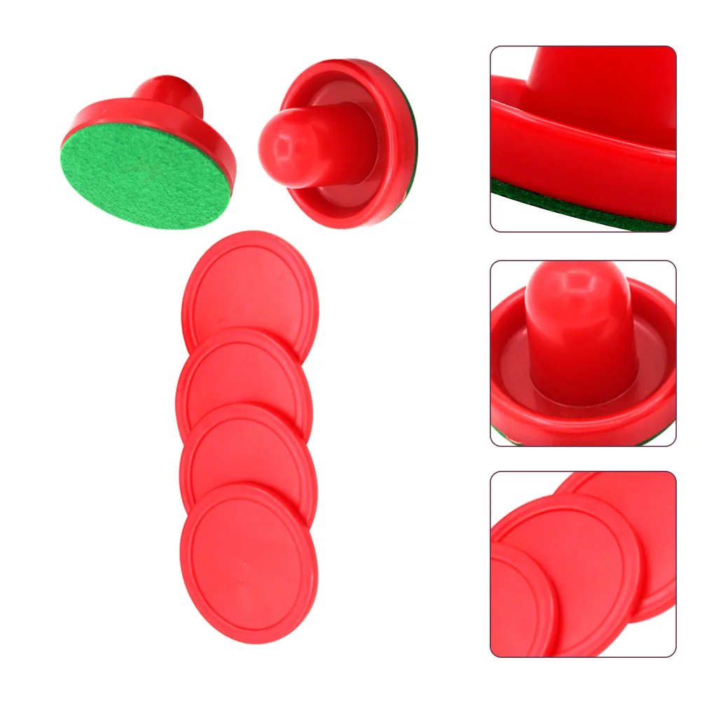 

1 Set Resin Air Hockey Pushers Pucks Replacement Pusher Goalies for Game Table