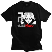 tokyo revengers t shirt men short sleeve anime manga manjiro sano mikey t shirt summer tee tops cotton oversized tshirts gift