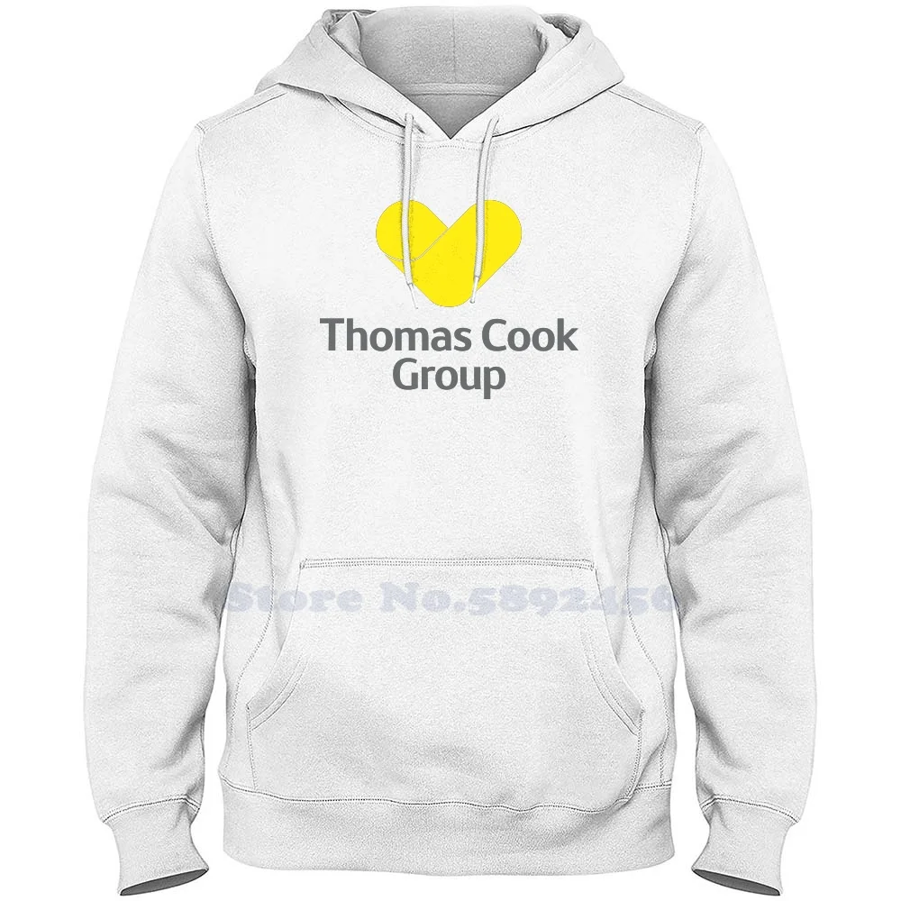 Толстовка с капюшоном логотипом бренда Thomas Cook Group новинка 2023 толстовка