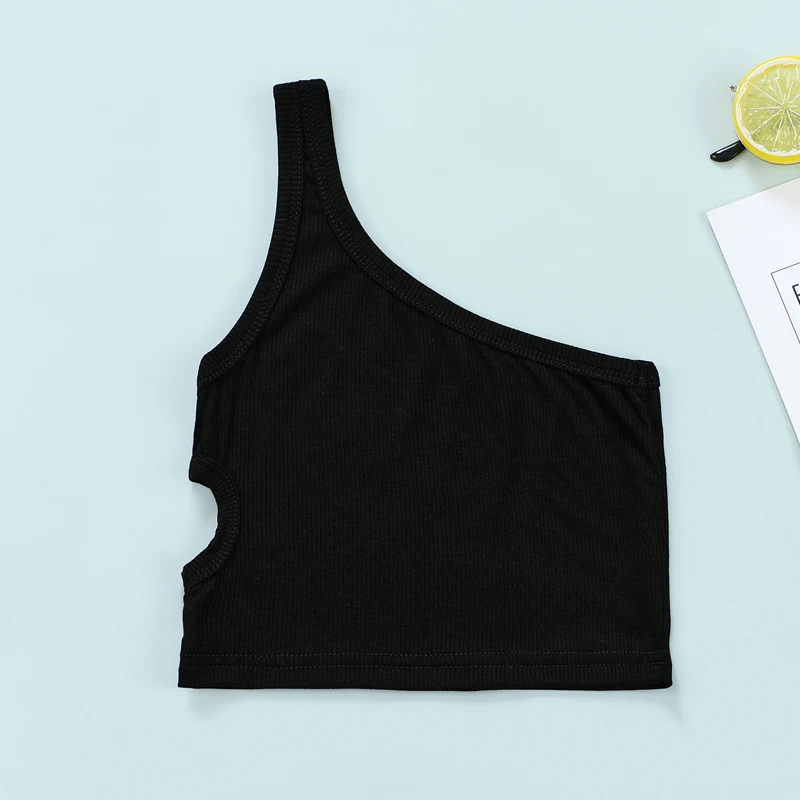 FOCUSNORM 3 цвета Летние Повседневные детские жилеты для девочек топы одежда