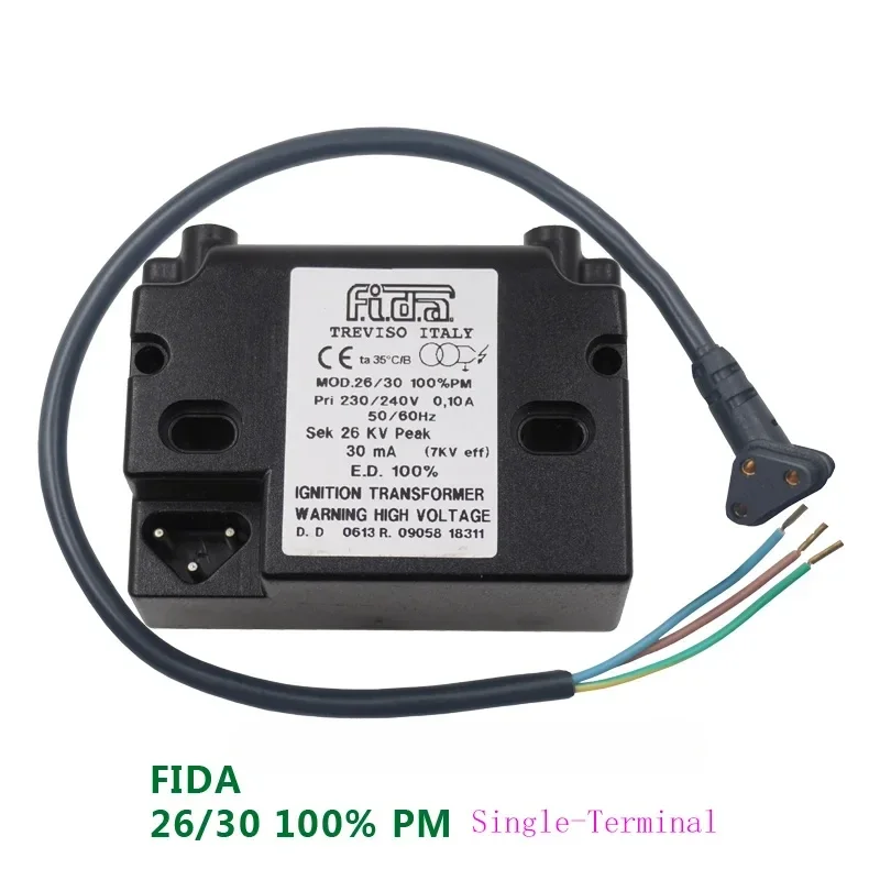 Фото Трансформатор FIDA зажигание MOD.28/35 28 кВ 26/48 26/40 26 кВ для горелки, оригинальный трансформатор зажигания котла, электронное зажигание №4