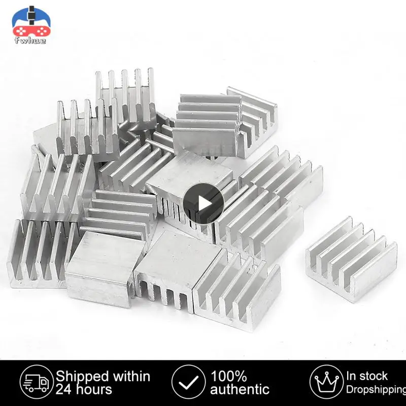

Chip Heatsink CPU Heat Diffuse Cooling Fin 8.8*8.8*5MM Aluminum Alloy Cooling P1