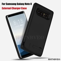 6500mah portable battery charger case for samsung galaxy note 8 power bank battery charging cover for galaxy note 8 battery case