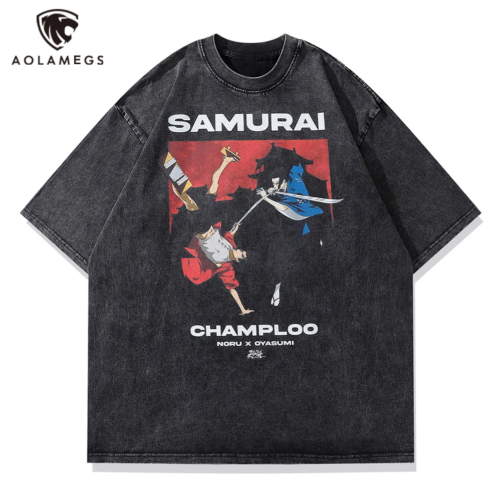 

Футболка мужская оверсайз в стиле хип-хоп с принтом