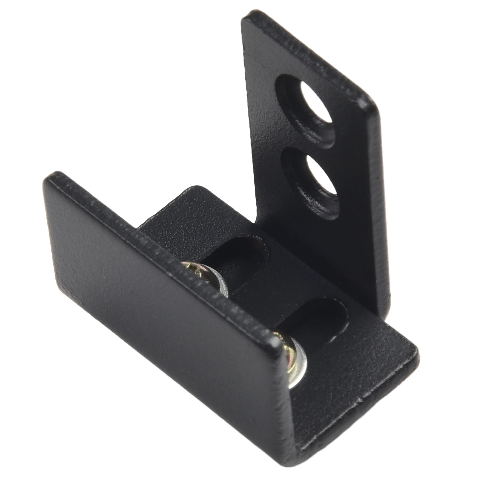 Направляющая двери сарая Поворотный стопор Черная нижняя направляющая