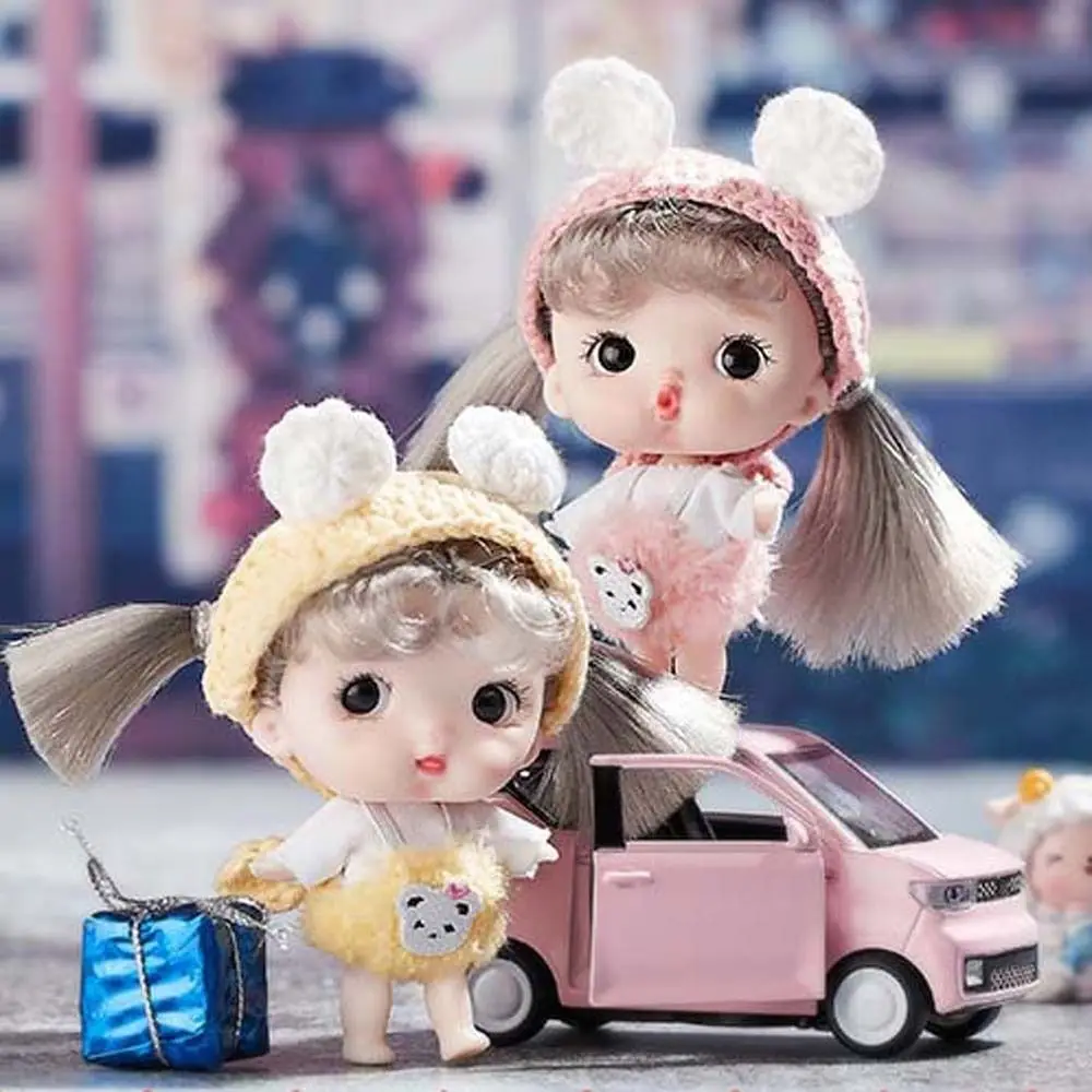 

Кукла шарнирная пластиковая с подвижными шарнирами, 9 см, 1 шт.