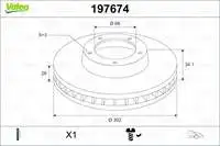 

197674 для десяти тормозных дисков (инструмента) RCZ EP6CDT (V) dw10cte4 (22.0hdi 16V)