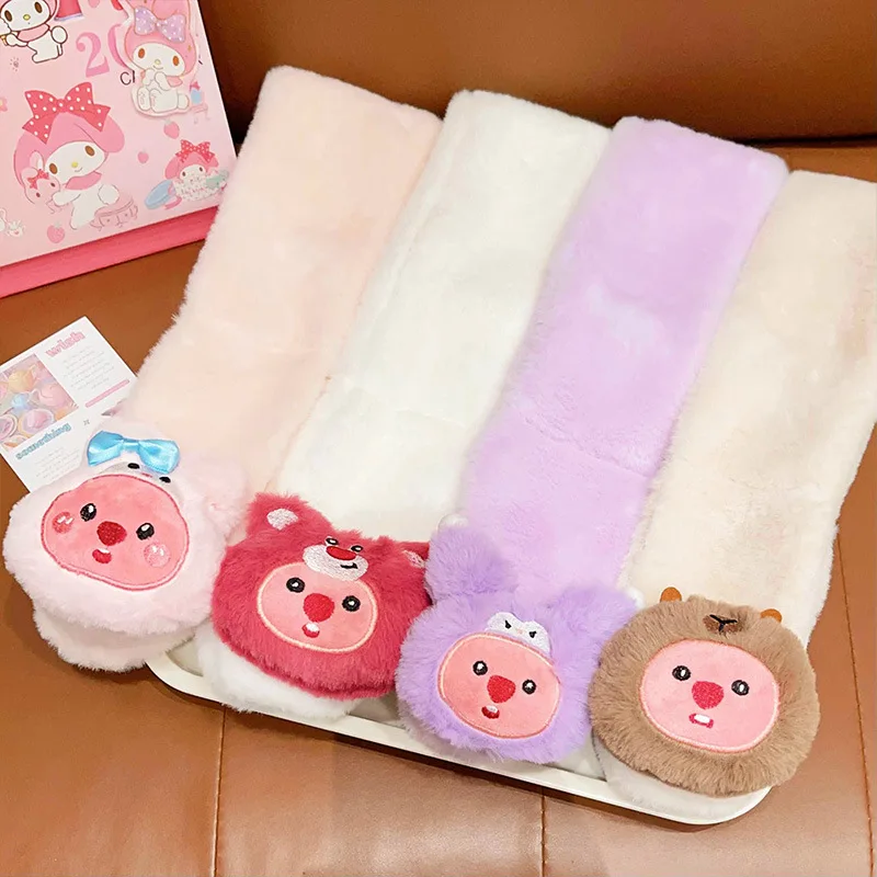 Шарф-петля с перекрестием зимний мужской и женский утолщенный холодный теплый