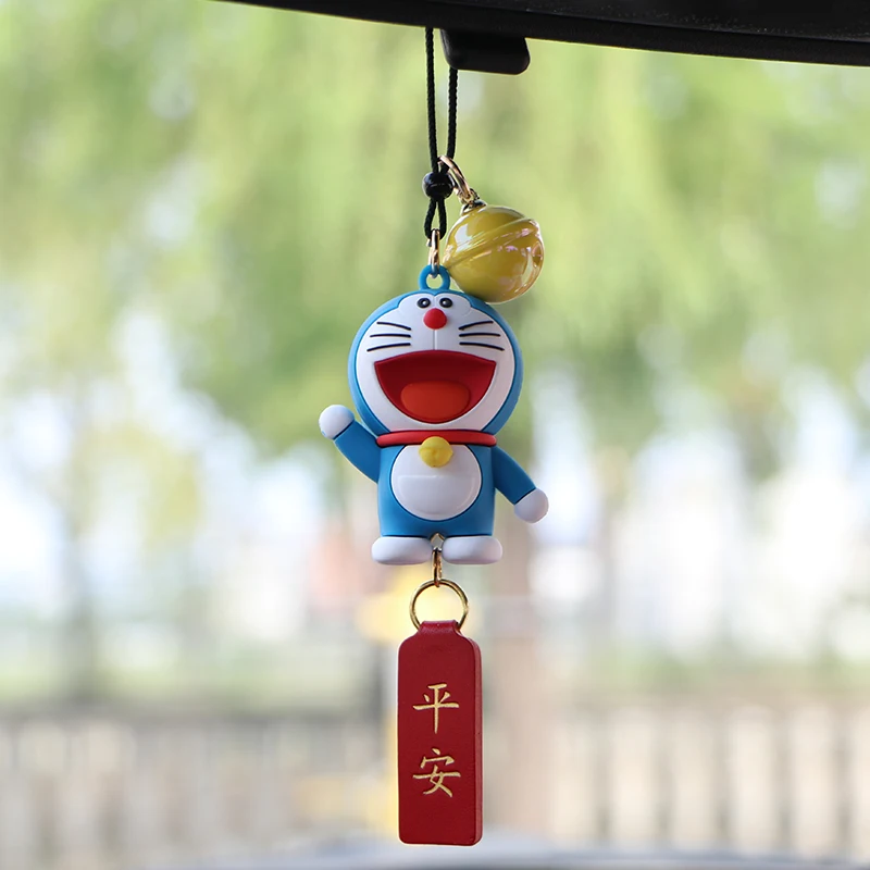 Фото Doraemon подвеска для салона автомобиля Ping An Wealth Attraction подвеска для зеркала заднего вида автомобильные украшения товары №3