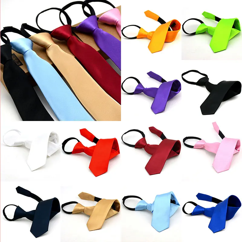 

Zipper Necktie For Men Women Classic Skinny Neck Tie For Wedding Casual More Style Neckties Suits Neck Ties Cravat Bow Tie