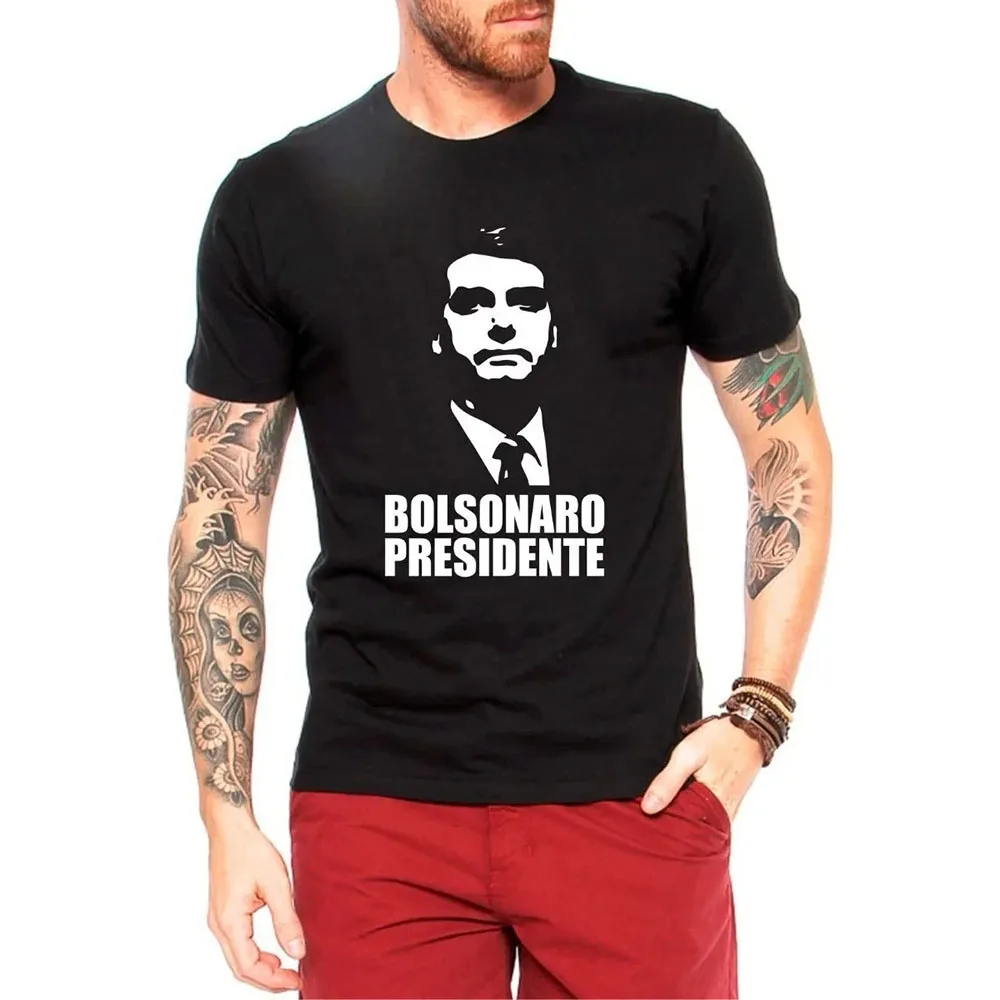 

Oversized Brazil T Shirt Men 2022 Tees Cotton Support Bolsonaro Tshirt Fans Streetwear Fitness Brasil Jersey Camisa Do Brasil