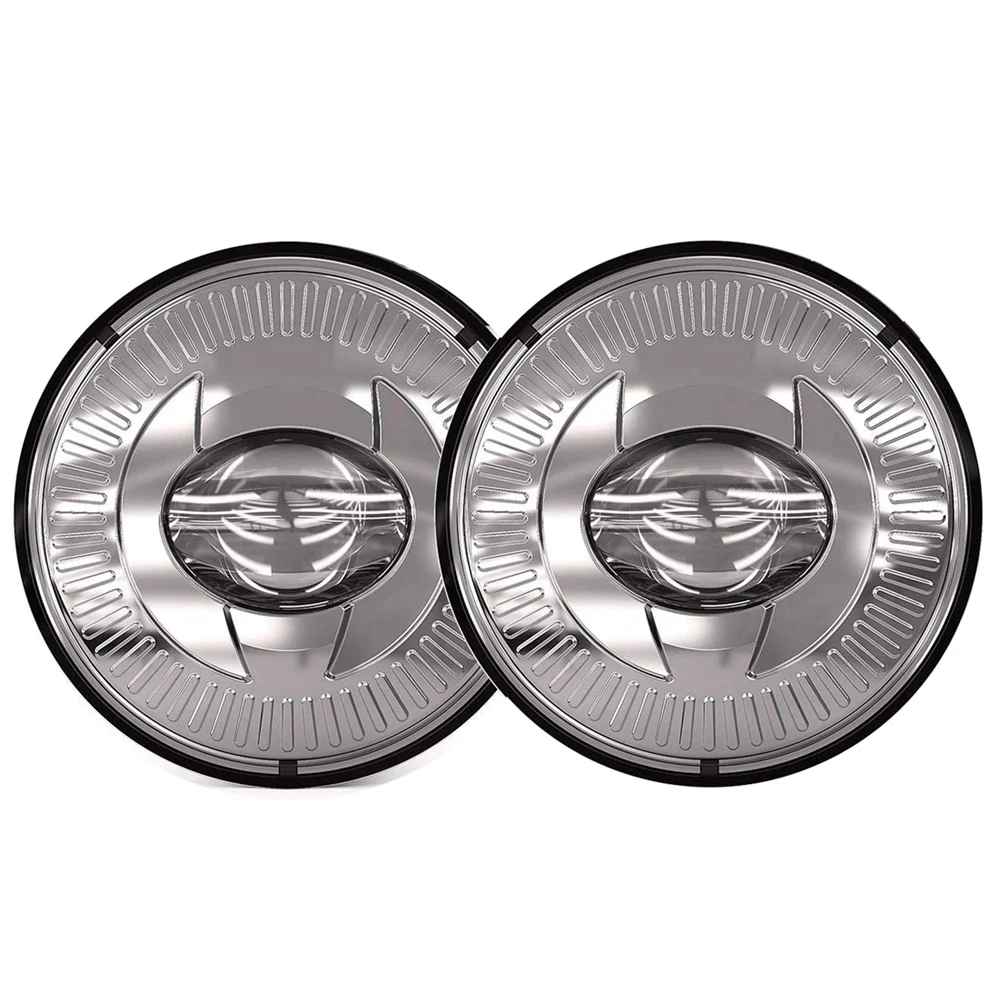 Круглые дневные противотуманные фары 24 Вт 5202 запасные лампы для вождения Chevy