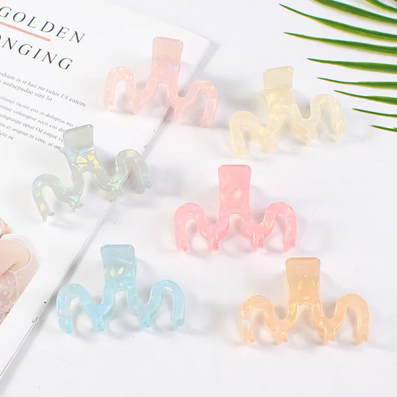 Aurora Hollow Hair Claws Hair Clip Korea Women's Hair Accessories
