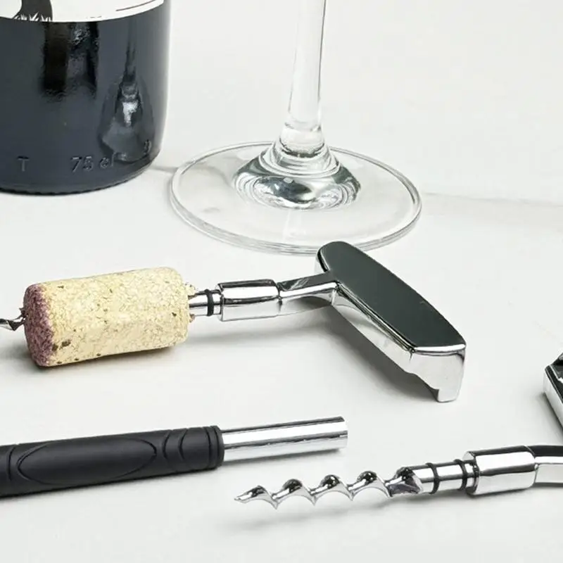 Штопор для вина открывалка гольф-клуба элегантный кухонный штопор инструменты
