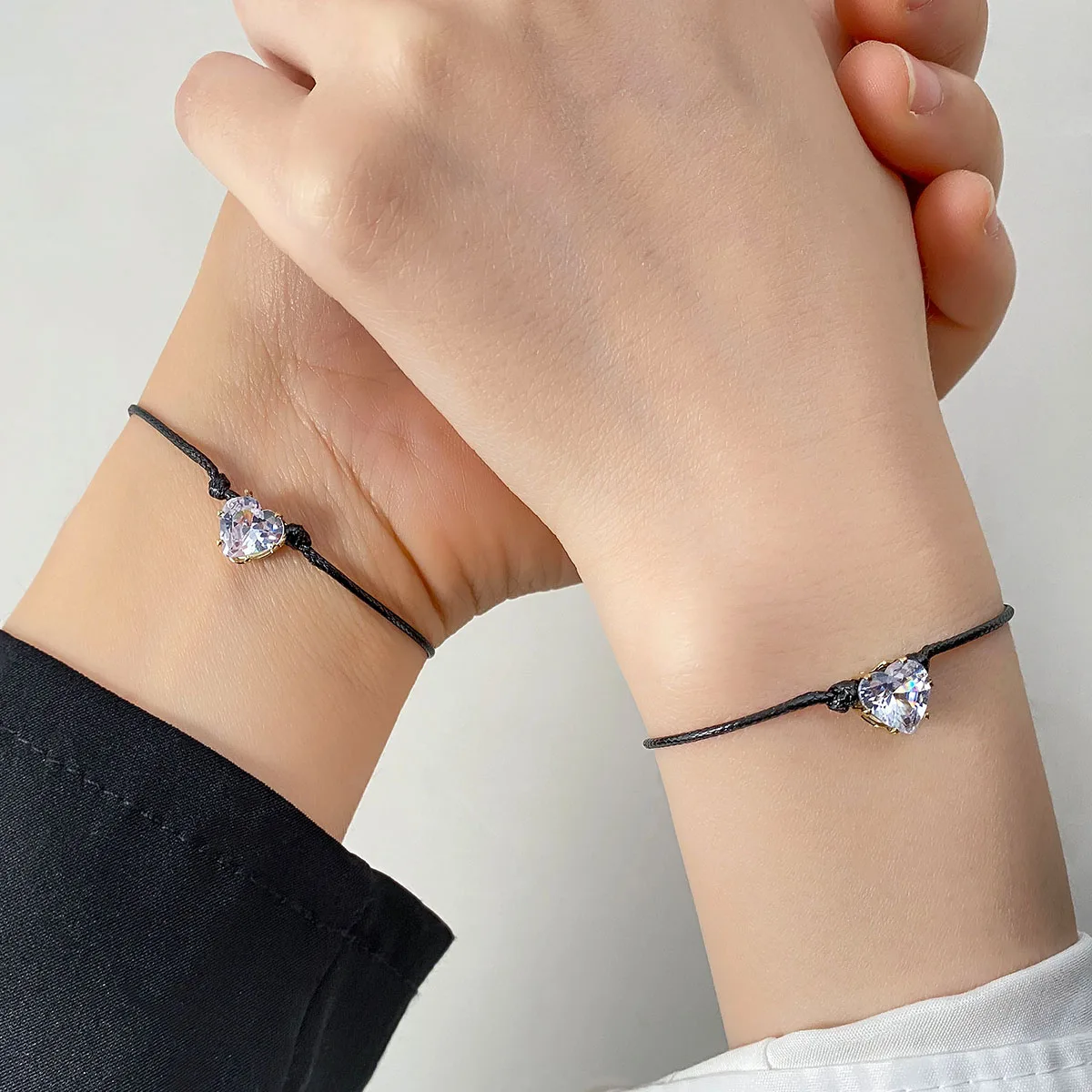 2 шт./набор браслет с подвесками для мужчин и женщин