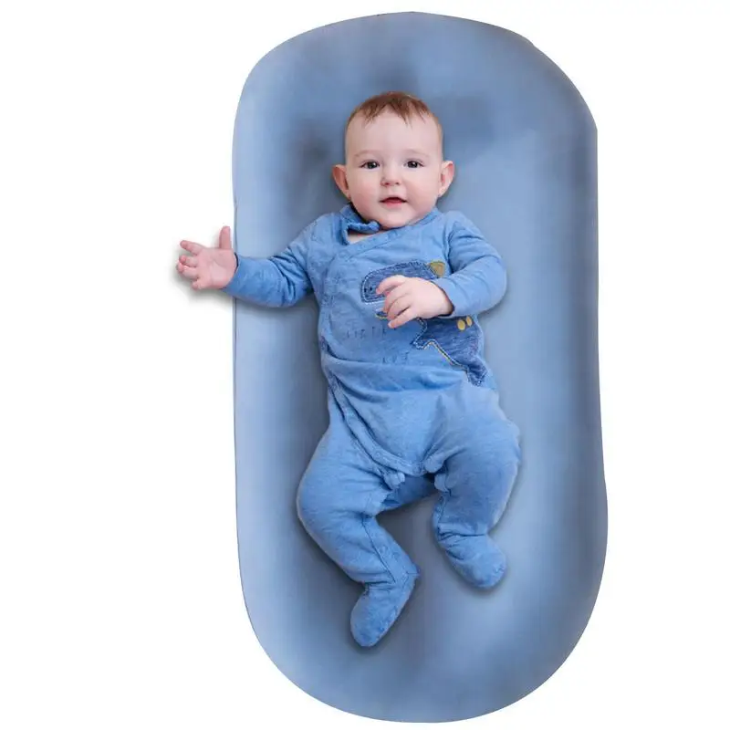 

Nest Pillow Newborn Soft Organic Cotton Breathable Lounger Baby Nest Baby Lounger Newborn Lounger For Boys & Girls 0-12 Months