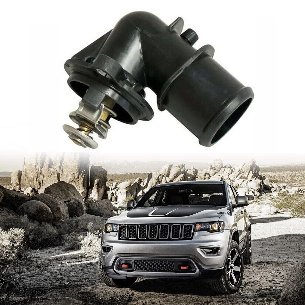 

Thermostat 68253514 68253514AA For Grand Cherokee WK 3.0TD CRD 2011-2018 ABS+Metal Car Accessory Perfectly Replace Factory OEM P