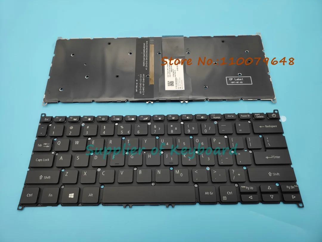 Для ноутбука Acer Aspire SF114-32 SP513-51 SP513-52N SP513-53N с английской клавиатурой