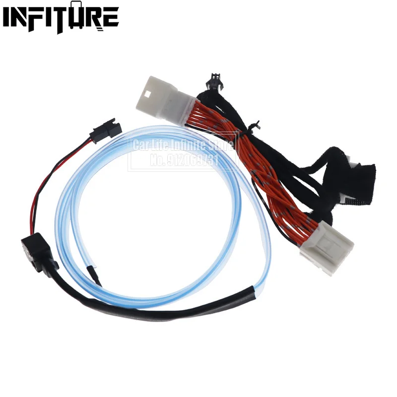 

Car LED Instrument Dashboard Panel Trim Atmosphere Light Frame Decor Light Strip For Hyundai Tucson 2015-2018 Car Interior Light
