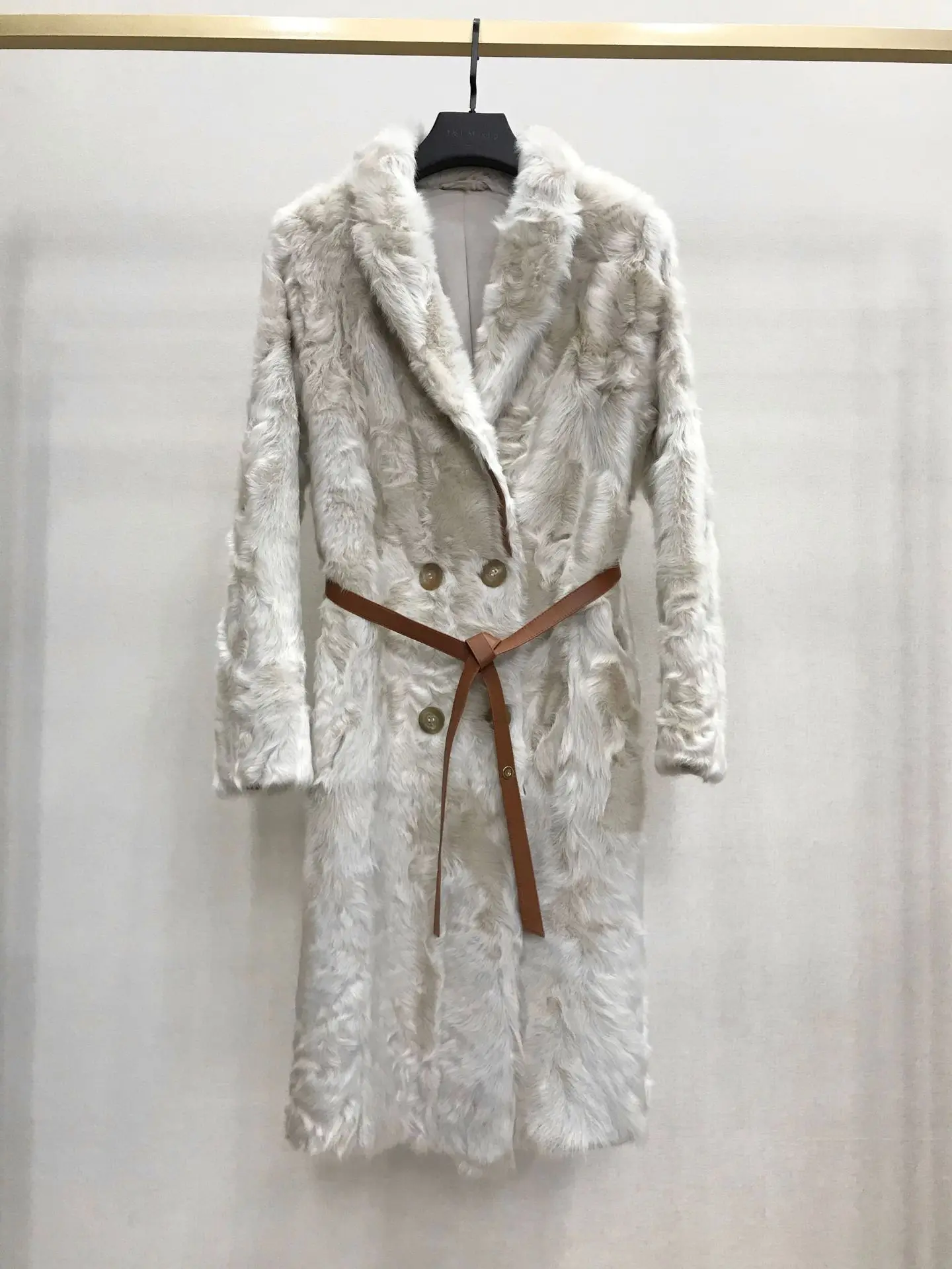 Высококачественная Женская одежда Новинка мех ягненка одна шерстяная свободная