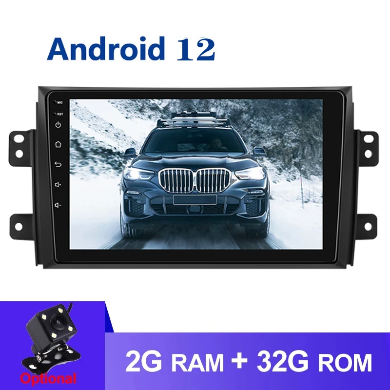 

Android 12 RAM 2+32G Car Radio Audio GPS MP5 Multimedia Video Player For Suzuki SX4 2006-2013 9 Inch 2Din Autoradio