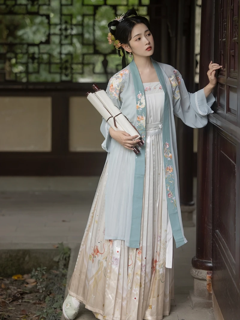 Традиционное китайское платье ханьфу для женщин костюм в стиле ретро косплея