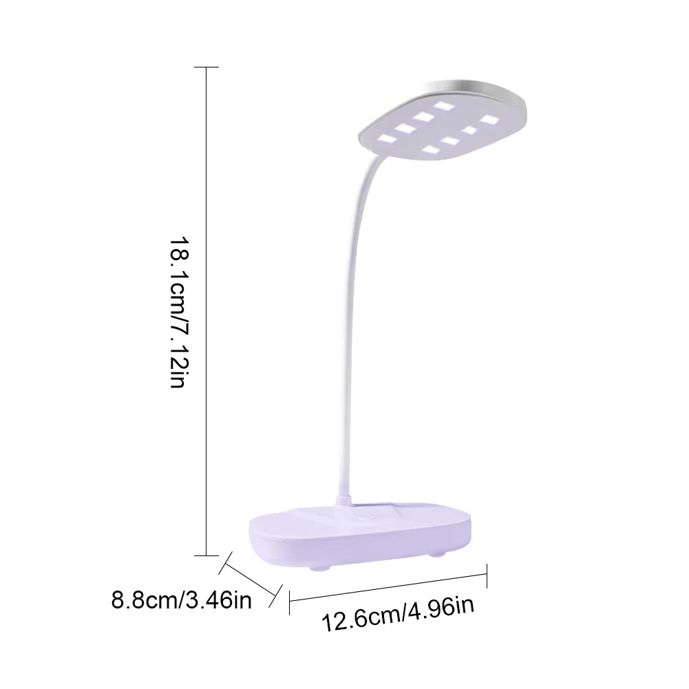 Перезаряжаемая лампа для фототерапии с 8 светодиодами 12 Вт |