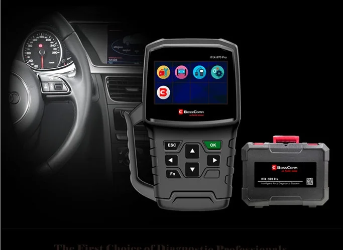Высококачественный портативный автоматический сканер BossComm IFIX 970 поддерживает