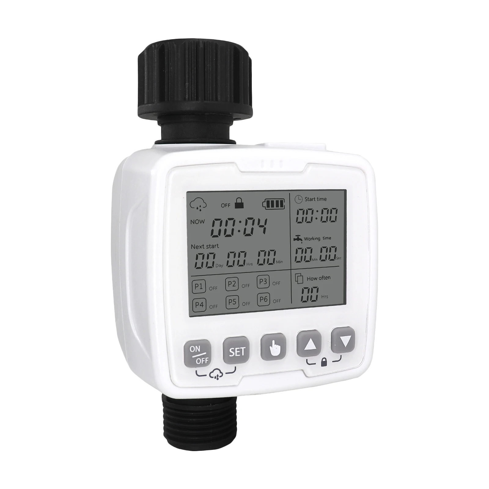 

Garden Water Timer for Hoses Programmable Plant Self-Watering System Sprinkler Timer for Pot Plants Greenhouse Irrigation Timer