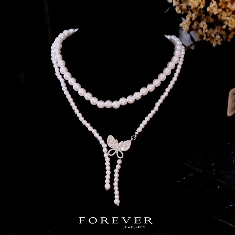 CC элегантное ожерелье женские аксессуары обручальное бижутерия цепочка с