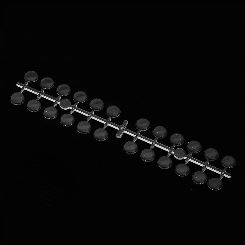 Карточка для маникюра в горошек цветная карточка клей демонстрации бутылки с