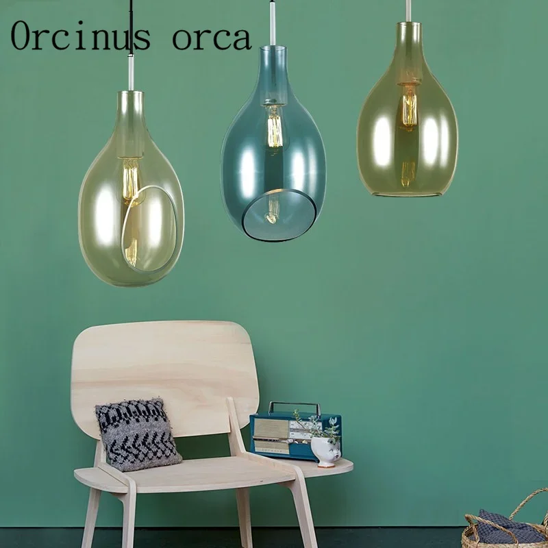 Современная минималистичная скандинавская люстра для ресторана бара настольная