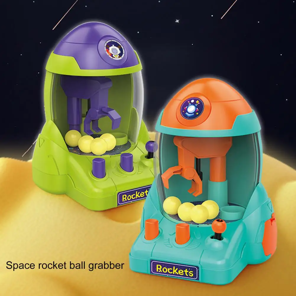 

Eco-friendly Stress Relief Toy Handheld Claw Machine Toy Cute Children Educational Claw Toy Grabber Skill Training