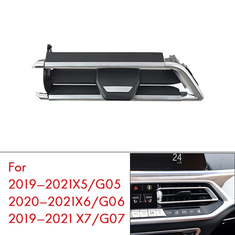 

1Pair Front Air Vent Grille Clip Trim Parts For BMW X5 X6 X7 G05 G06 G07 Car A/C Outlet Repair Kits 64119458541 6411 9468 531