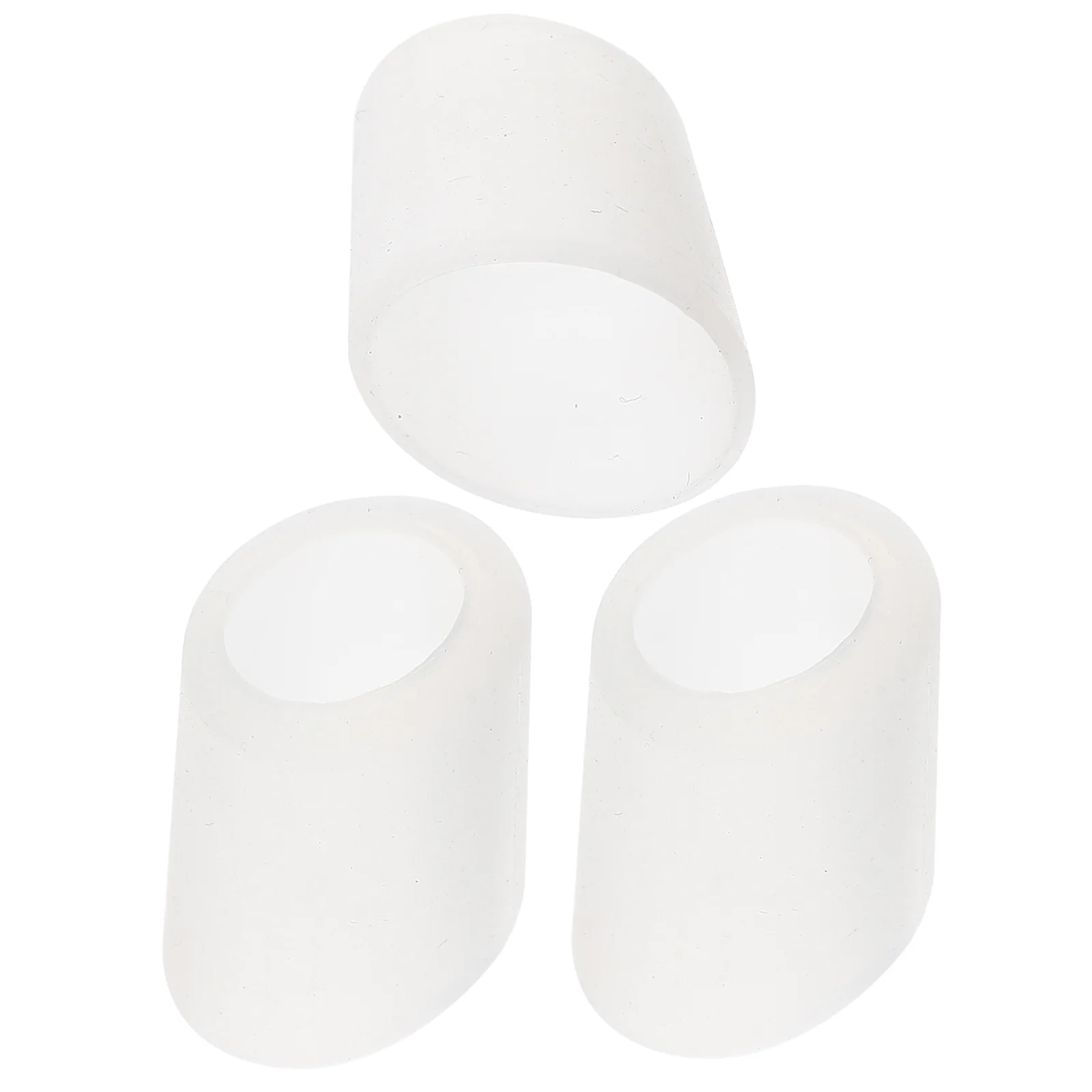 

3 Pcs Stainless Steel Water Jug Teapot Spout Home Protectors Cover Kettle 3.5X2X2CM Protective Sleeves White Silica Gel