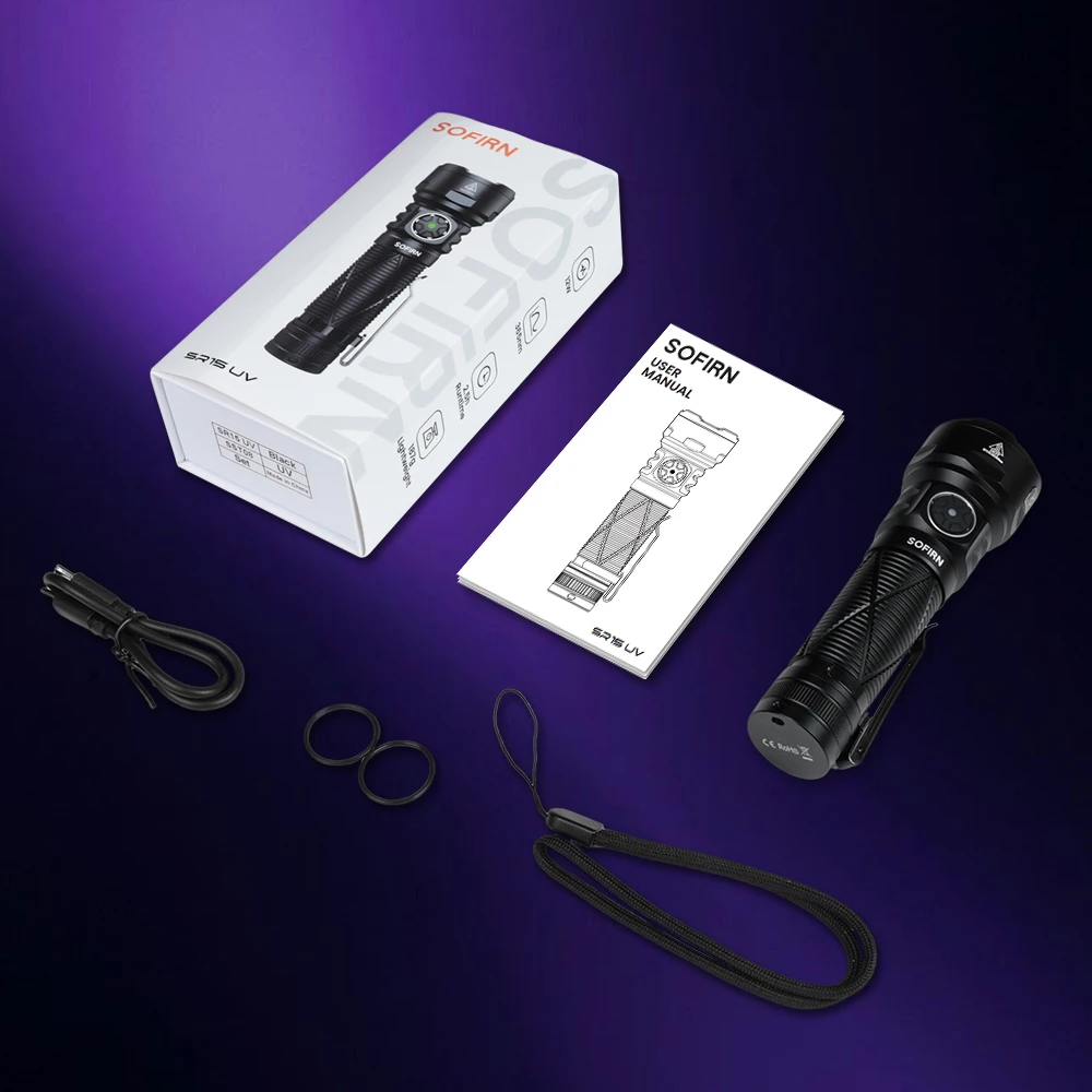 

Sofirn SR15 UV Фонарик