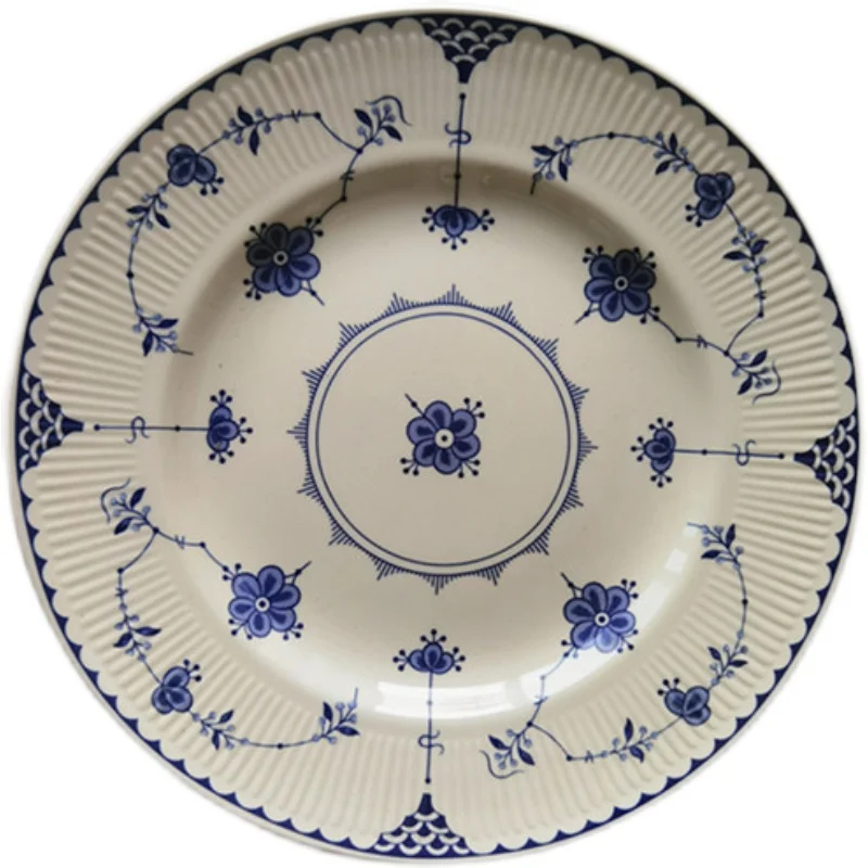 

Tangcao круглые тарелки из костяного фарфора