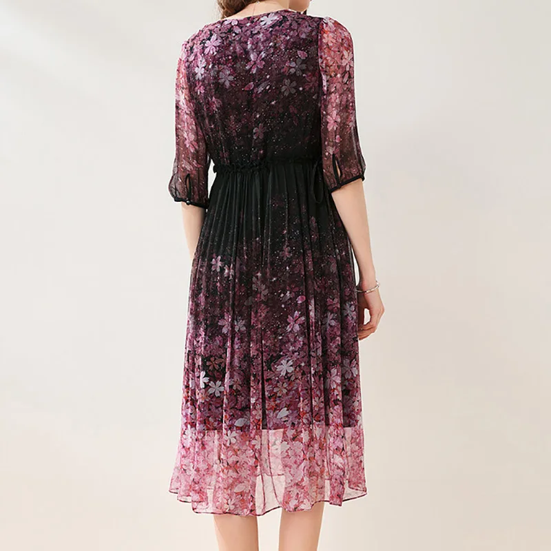 Женское платье EVNISI фиолетовое