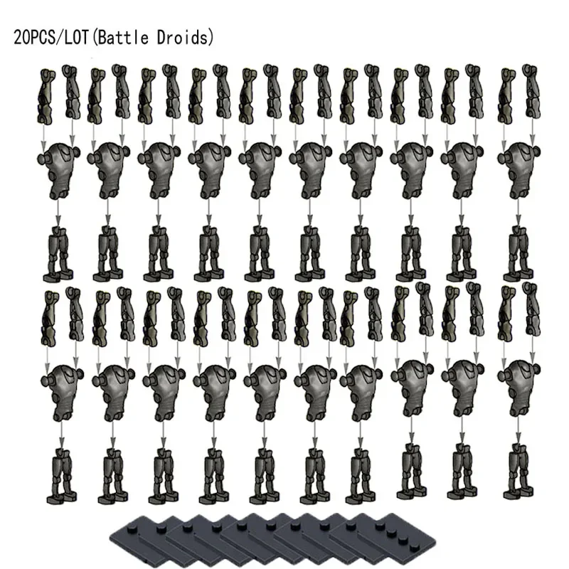 Новый 20 шт./лот космический план ATT Battle Super Robot War SW001 набор кирпичей модель