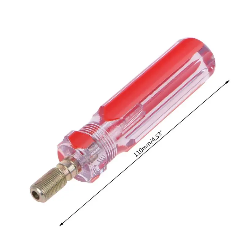 

Red Clear Imperial Unit Thread Coaxial Cable TV Squeeze F Booster Connector Insertion Line Tool Anti Slip Household J2FA