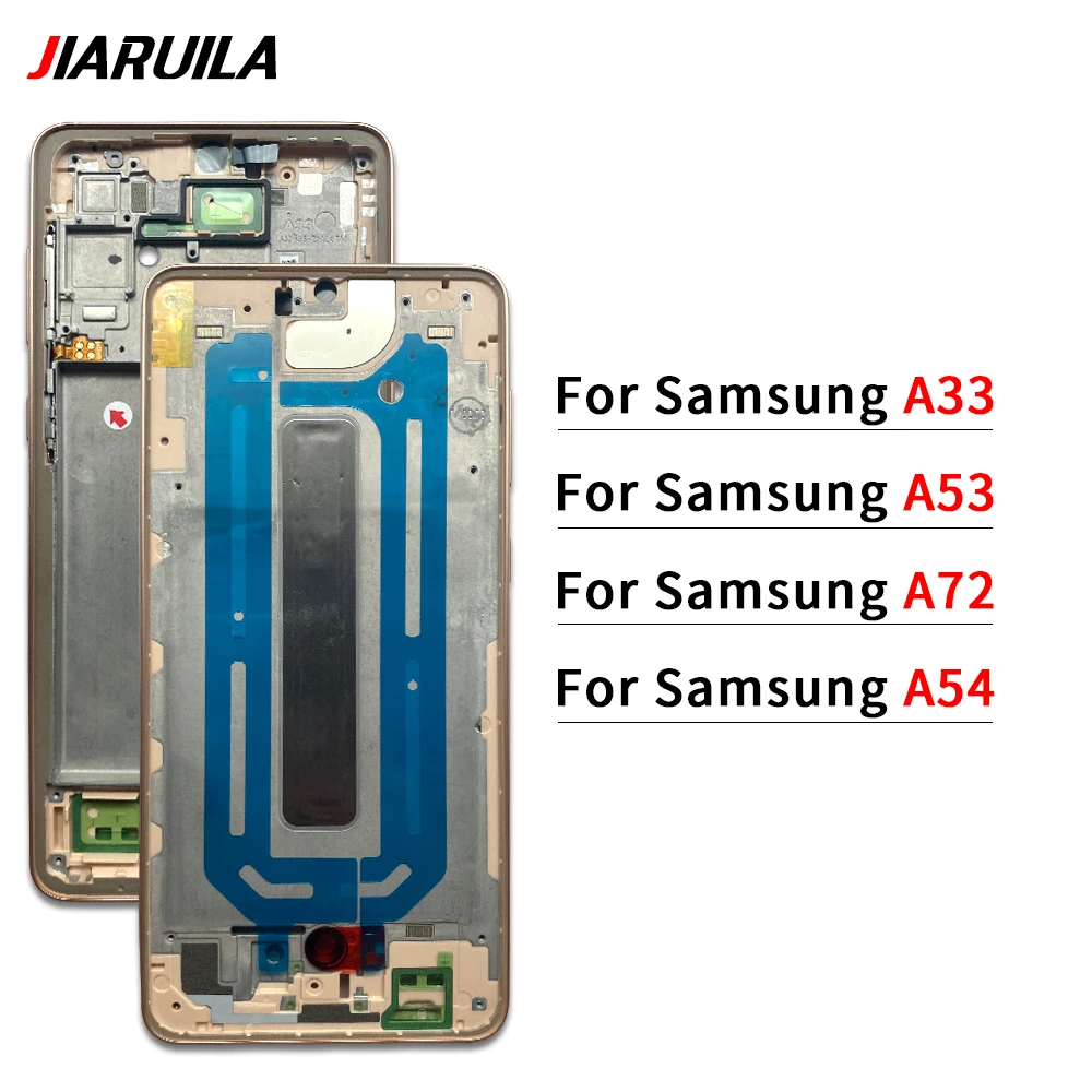10 шт. передняя рамка для ЖК-дисплея Samsung A33 A53 A72 A54