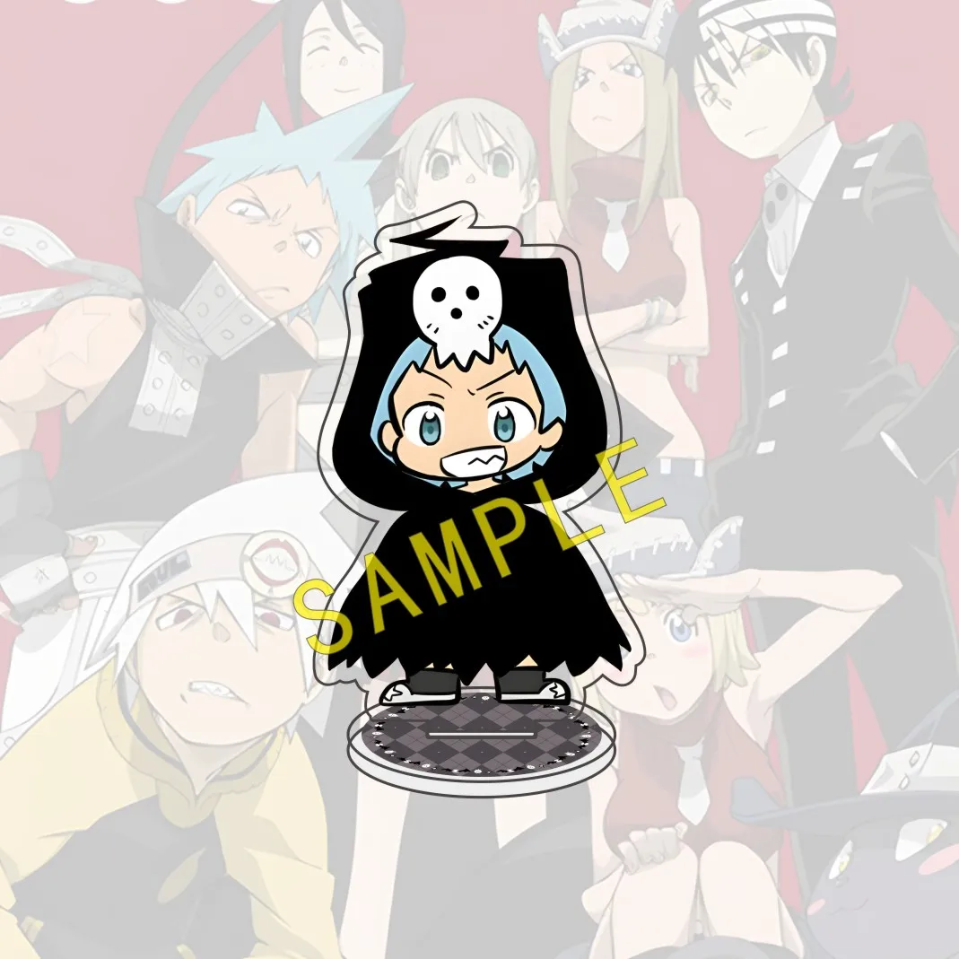 Фото Акриловая фигурка Маки Кид из аниме SOUL EATER, 10 см, издание «Хэллоуин», настольная модель, украшение для рабочего стола, подарок для фанатов, брелок №4