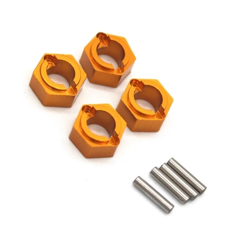 

Metal 7Mm Wheel Hex Adapter For FMS FCX24 1/24 RC Crawler Car Upgrades Parts Accessories