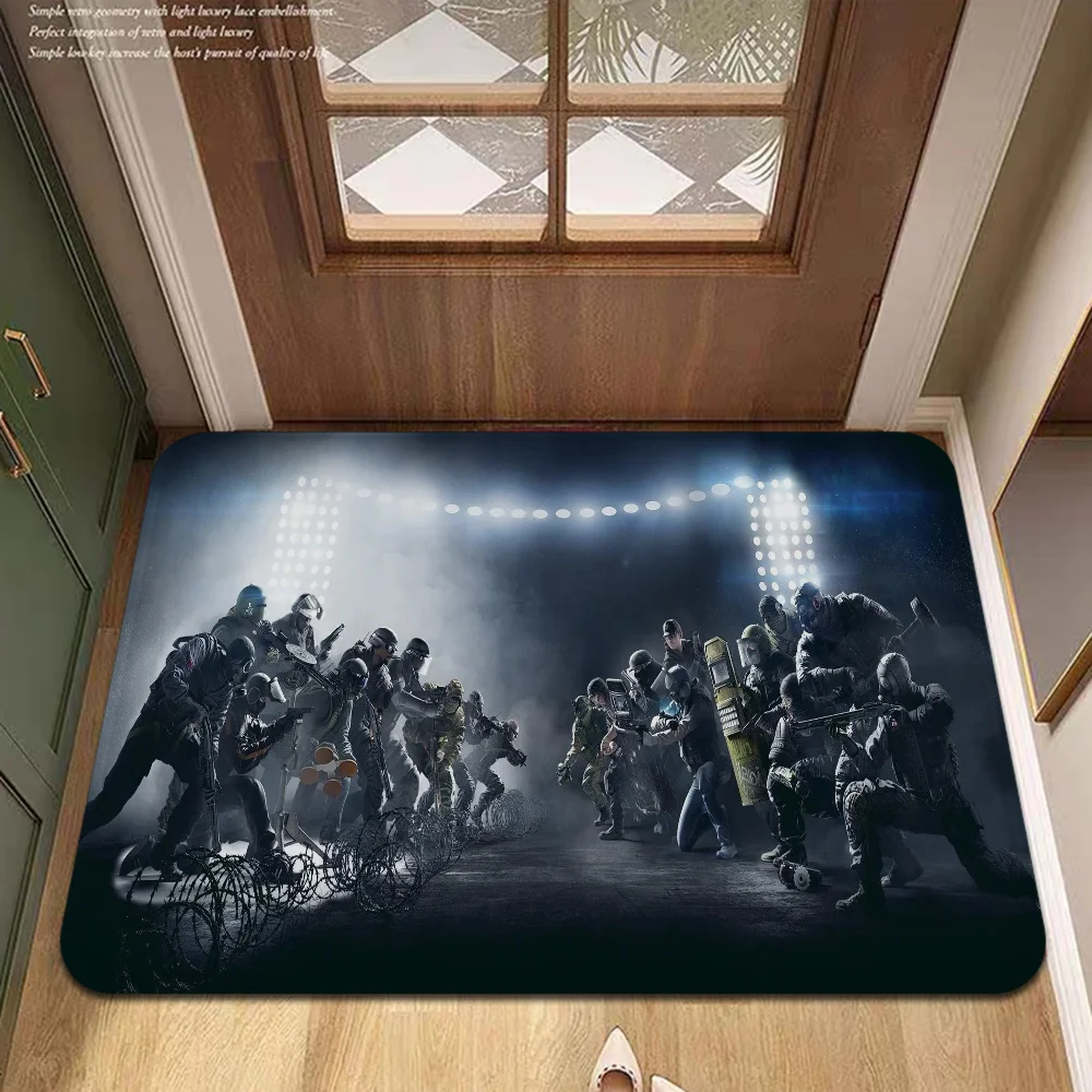 Коврик Rainbow Six Tom C-clancy — Противоскользящий Мягкий Домашний Дверной Современный