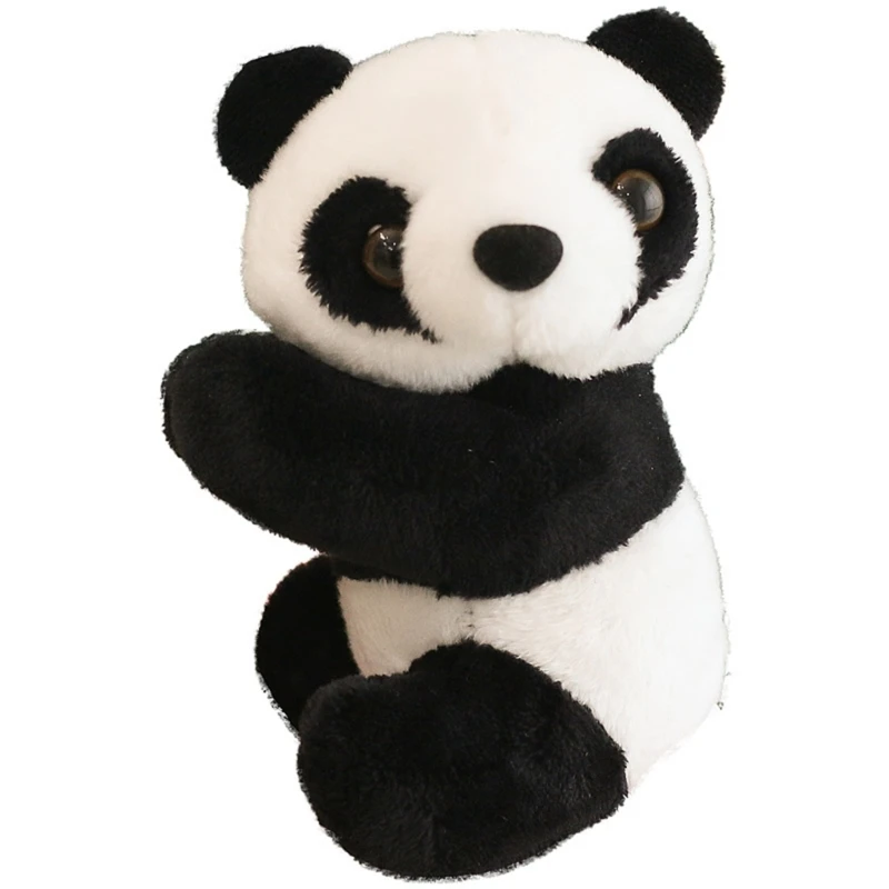 

Carry-along Panda Clip Bear Stuffed Animal Plush Toy Clip Collectible Toy Body Chinese Panda Great Gift